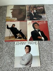 LOT of 5 JOHNNY MATHIS LP VINYL RECORD ALBUMS Album X24