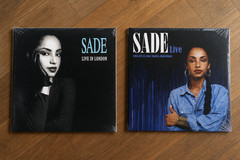 Sade 2 Vinyl Lot Live 1984 Rotterdam + Live In London Diamond Life Tour 2LP