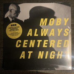 Moby– “Always Centered At Night” 2024 – Electronic 2xLP (LTD, NUM) YELLOW NEW