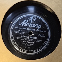Vtg Lot Of 10 Records 78 rpm 10” Columbia London RCA Decca Mercury + Album
