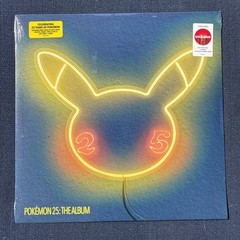 Pokemon 25: The Album Soundtrack Exclusive Limited Red & White Colored Vinyl LP