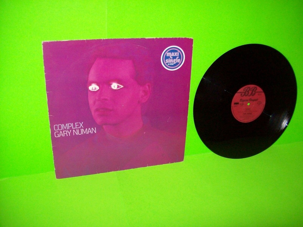 Gary Numan Complex Vinyl 12″ EP Record Synth-Pop New Wave Electronic 1979 German