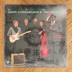 ANSON FUNDERBURGH & THE ROCKETS / SINS ~ 1987 Black Top 1038 Album ~ MINT / MINT