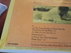 THE CHAMELEONS SCRIPT OF THE BRIDGE RARE SEALED USA YELLOW CELLOPHANE VINYL LP