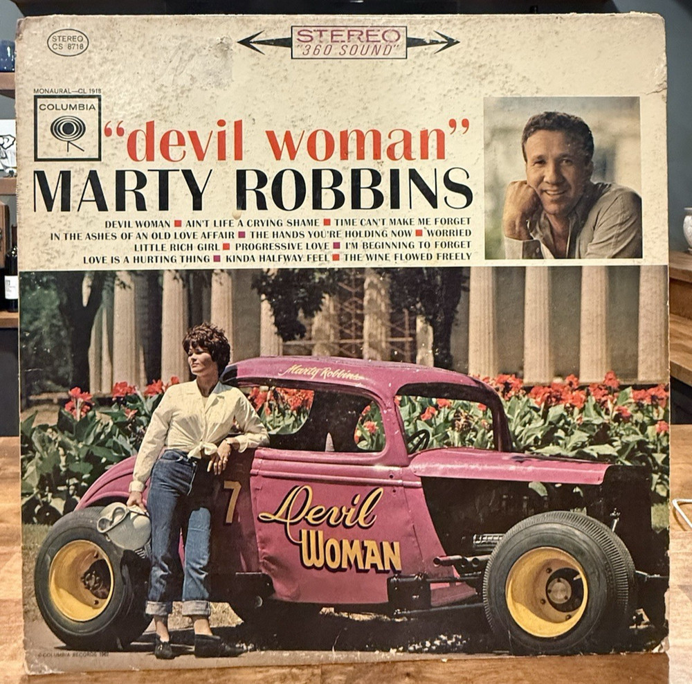 Marty Robbins Devil Woman | Country Western Columbia | LP CS 8718 Stereo VG