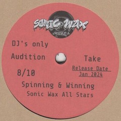 Sonic Wax All Stars Spinning & Winning Carver Acetate Soul Northern Motown