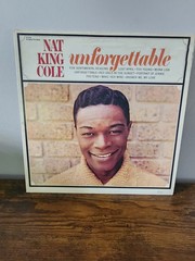 Nat King Cole Unforgettable LP Vinyl Album Reissue