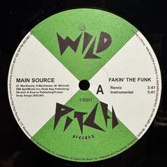 MAIN SOURCE – FAKIN’ THE FUNK (REMIX) (12″) 1992!!! RARE!!! LARGE PROFESSOR