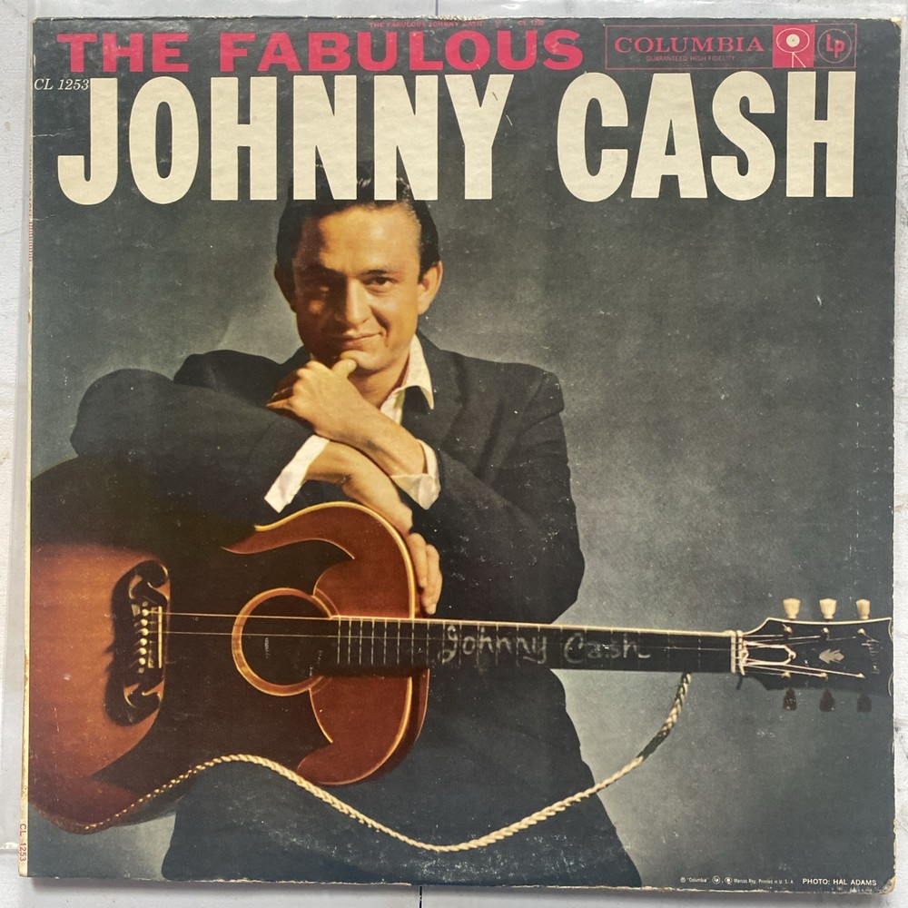 Johnny Cash the Fabulous LP Vinyl Record Cl1253