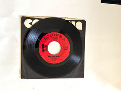 Johnny Cash A Boy Named Sue 45 RPM 1969 Columbia Records VG+ Play Test
