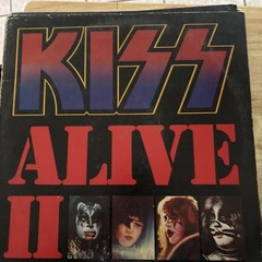Kiss Alive II 1977 Casablanca NBLP 7076-2 Vinyl LP Double Album Records