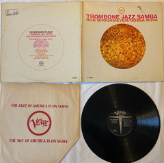 Bob Brookmeyer – Trombone Jazz Samba / Bossa Nova – 1962 Verve V8498 LP Inner VG
