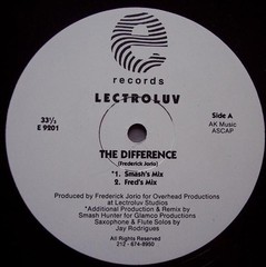 Lectroluv – Difference – Used Vinyl Record 12 – G5628z