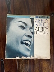 Abbey Lincoln – Abbey Is Blue LP – 1959 – Riverside RLP 1153 – VG-/G+ – READ!!!