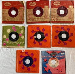 Lot of 8 The Platters 45 rpm – Great Pretender, My Secret, Twilight, My Prayer