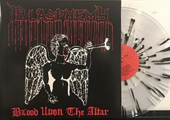 Blasphemy – Blood Upon The Altar LP 2023 Nuclear War Now! [LTD Clear Splatter]