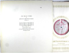 MHS-550 JS Bach MARIE-CLAIRE ALAIN Organ Works Vol. 6 ERATO EX+