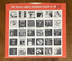 Beatles Vee Jay Red Inner Sleeve Only VJ Introducing Song Stories Pictures