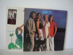 ABBA The Album original VINYL LP from 1977 (ATLANTIC SD 19164). Hype Sticker