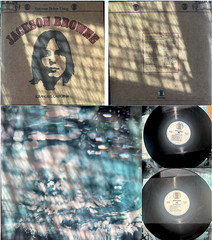 JACKSON BROWNE rare LP: Saturate Before Using – orig. 1972 1st press, burlap EX