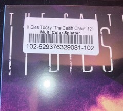 It Dies Today The Caitiff Choir Multicolor Splatter Vinyl Trustkill ONLY 5 MADE!