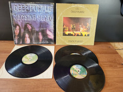 DEEP PURPLE (2-SET) MACHINE HEAD& Made In Japan 1972 1st LP Vinyl Records
