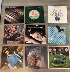 Lot Of 9 Soft Pop/ 70s Rock Vinyl Various Artists