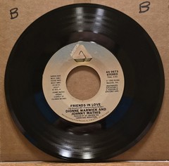 Dionne Warwick: Friends In Love/What Is This – 45rpm Arista – Vinyl Records