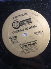 Yvonne Elliman 12” Mix Vinyl Love Pains 2 Versions 1982 Moby Dick LP