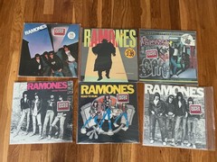 Ramones lot 6 punk albums, all SEALED, early Super Saver represses, free ship!