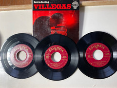 RARE Introducing Enrique Villegas Cozy Cole Milt Hinton JAZZ 3×7” EP SET VG