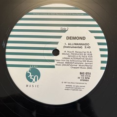 ORIGINAL SOUL 12 – Demond – Alliwannado – ‘550 MUSIC’ MINT