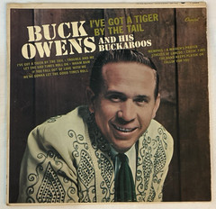 Buck Owens I’ve Got A Tiger By The Tail LP Vinyl Capitol 1965 T 2283 VG+