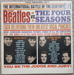 The Beatles vs the Four Seasons Vee Jay 2 LP & original inner sleeves