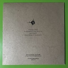 Grst ‎– Plague Seed LP Black Metal Vinyl Limited Edition Glossolalia Records NM