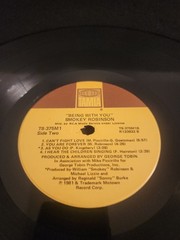 SMOKEY ROBINSON Being W/You 1981 Tamla Soul Motown & Thank God Its Friday 1978