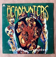 THE HEADHUNTERS Survival Of The Fittest 1975 Arista White Label PROMO plays EX