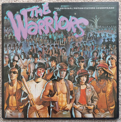 The Warriors Soundtrack promo LP promo stamped cover inner sleeve & A&M letter